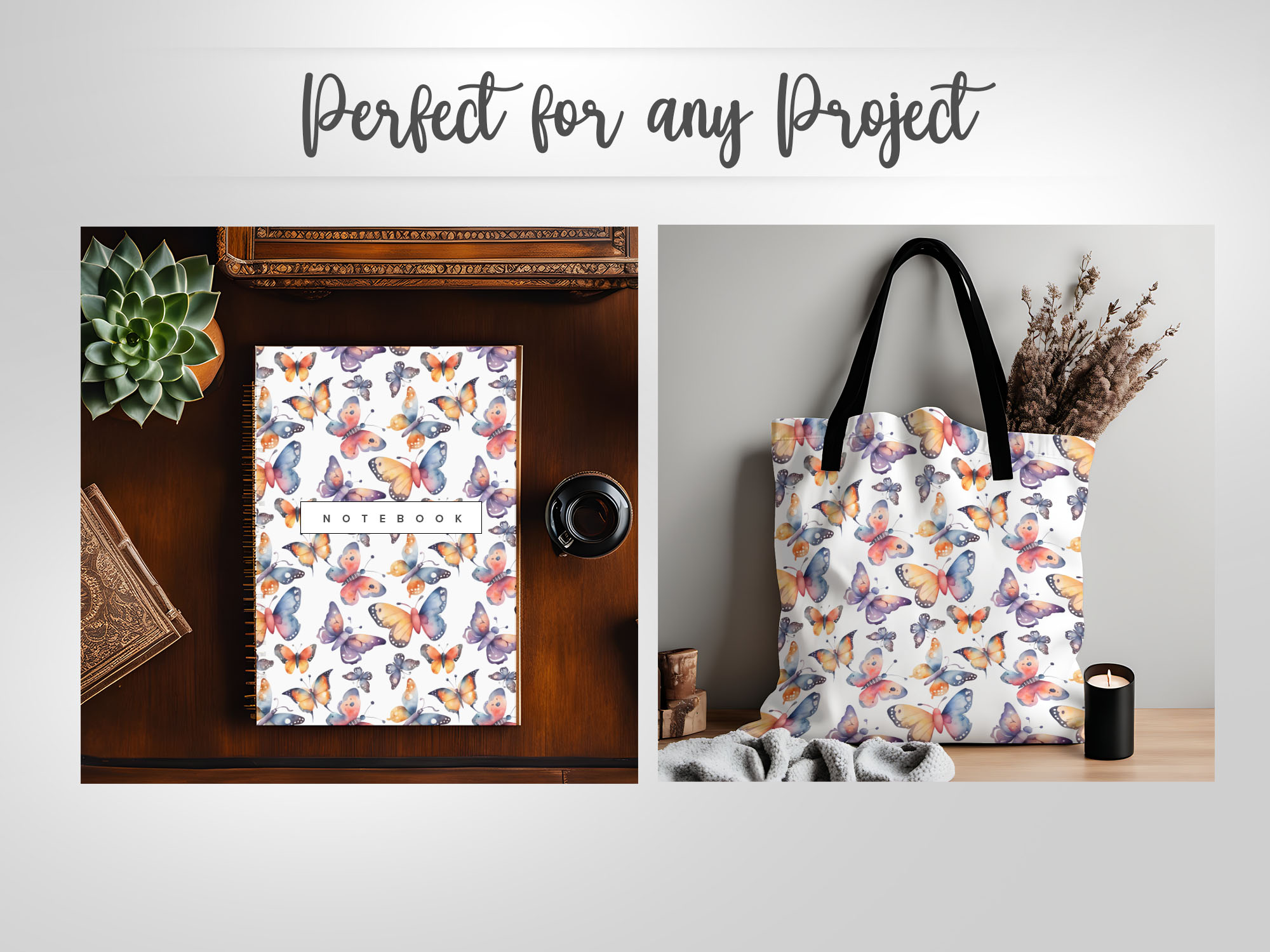 20 Butterfly Watercolor Clipart PNG - Image 4